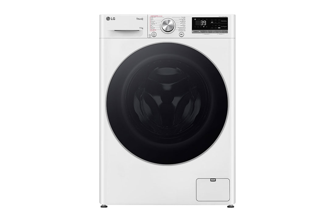 LG Lave-Linge F4WR7011S1W | Capacité 11 kg | TurboWash 39, Front view, F4WR7011S1W