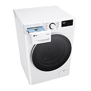 LG Lave-Linge F4WR3511S0W | Capacité 11 kg | Steam, Vue de perspective avec compartiment lessive, F4WR3511S0W, thumbnail 9