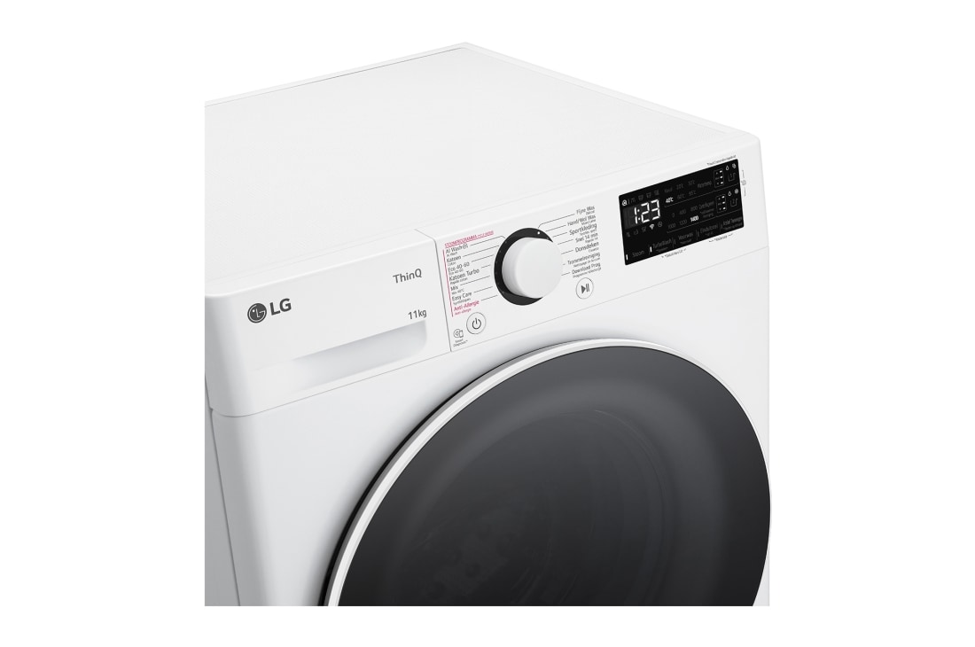LG Lave-Linge F4WR3511S0W | Capacité 11 kg | Steam, Vue du panneau, F4WR3511S0W, thumbnail 3