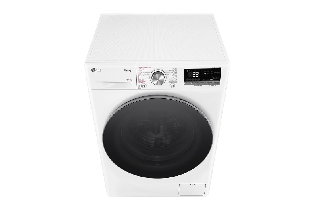 LG Lave-linge séchant F4DR7006S1W| 10kg lavage / 6kg séchage | Turbowash 39, Top, F4DR7006S1W, thumbnail 9