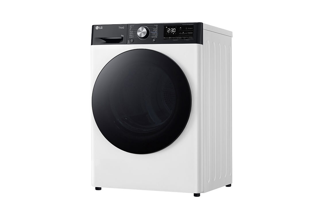 LG Sèche-Linge RH90V9LVEN| Capacité 9kg| DUAL Inverter Heatpump, Left side view, RH90V9LVEN, thumbnail 9