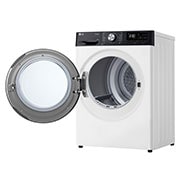 LG Sèche-Linge RH90V9LVEN| Capacité 9kg| DUAL Inverter Heatpump, Left side view with door open, RH90V9LVEN, thumbnail 8