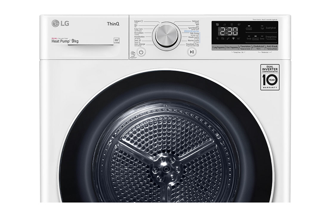 LG Sèche-Linge RH90V5AV6N| Capacité 9kg| DUAL Inverter Heatpump, Detail, RH90V5AV6N, thumbnail 7