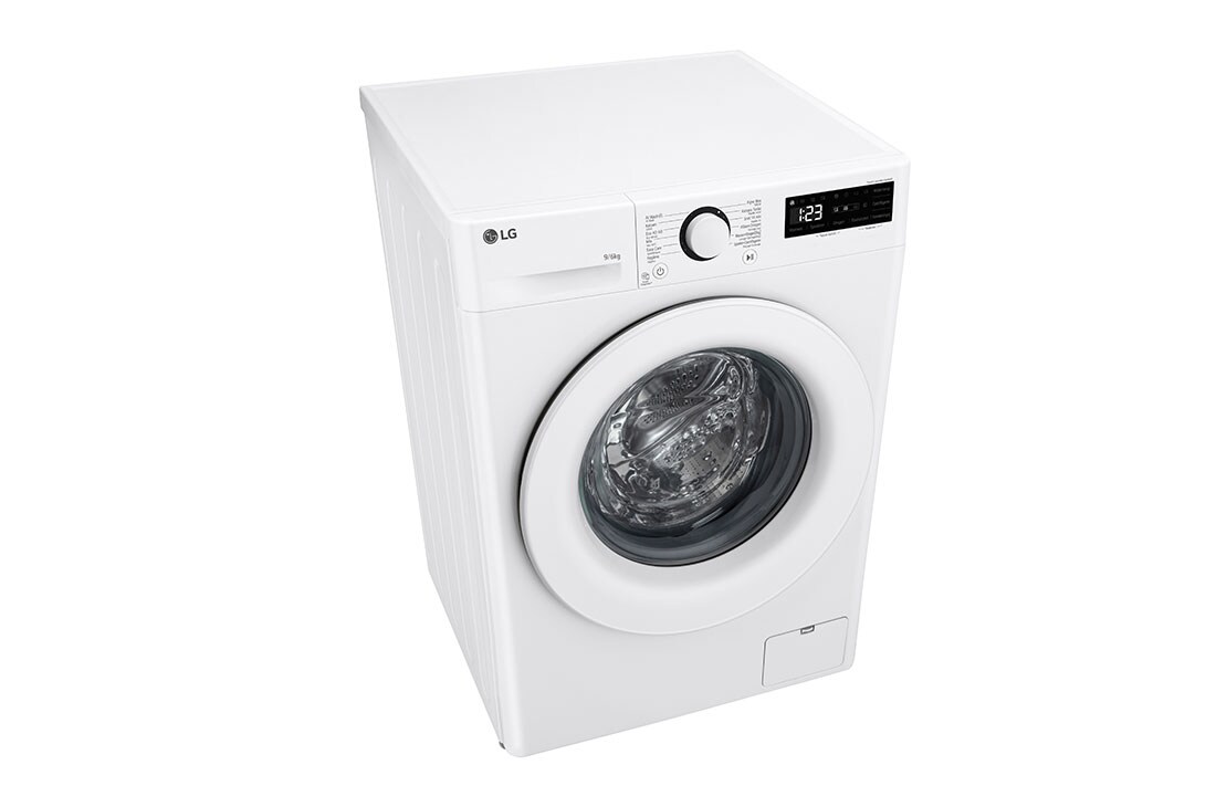 LG Lave-linge séchant F4DR3096N3W | 9kg lavage / 6kg séchage | Moteur AI DD, Top persppective1, F4DR3096N3W, thumbnail 8