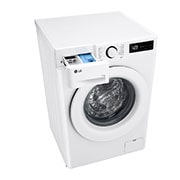 LG Lave-linge séchant F4DR3096N3W | 9kg lavage / 6kg séchage | Moteur AI DD, Left perspective, F4DR3096N3W, thumbnail 9