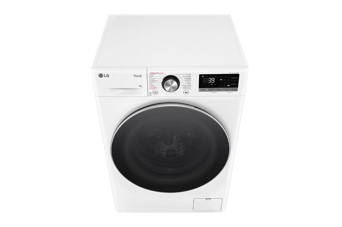 LG Lave-Linge F4WR7009S2W| Capacité 9 kg | TurboWash 39, Top view, F4WR7009S2W, thumbnail 9