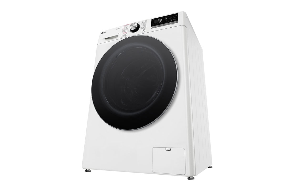 LG Lave-Linge F4WR7009S2W| Capacité 9 kg | TurboWash 39, Right perspective View, F4WR7009S2W, thumbnail 10