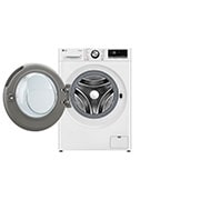 LG Lave-Linge F4WR7009S2W| Capacité 9 kg | TurboWash 39, Front view Door open, F4WR7009S2W, thumbnail 2