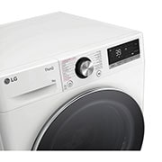 LG Lave-Linge F4WR7009S2W| Capacité 9 kg | TurboWash 39, Perspective View, F4WR7009S2W, thumbnail 5