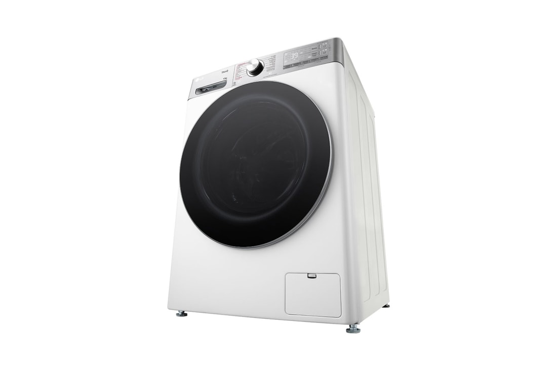 LG Lave-Linge F4WR9513S2W  | Capacité 13 kg | TurboWash 39, Right_LowPerspective, F4WR9513S2W, thumbnail 13