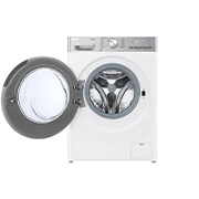 LG Lave-Linge F4WR9009S2W | Capacité 9 kg | TurboWash 39, Front view Door open, F4WR9009S2W, thumbnail 2