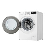 LG Lave-Linge GC3R709S1A | Capacité 9 kg | TurboWash 39, Right view door open , GC3R709S1A, thumbnail 11