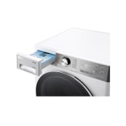 LG Lave-linge séchant F4DR9537S2W | 8kg lavage / 5kg séchage | Turbowash 39, Filter open, F4DR9537S2W, thumbnail 5
