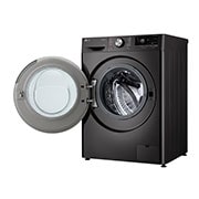 LG Lave-linge F4WR7011SYB | Capacité 11 kg | A-10%, left side view with door open , F4WR7011SYB, thumbnail 11