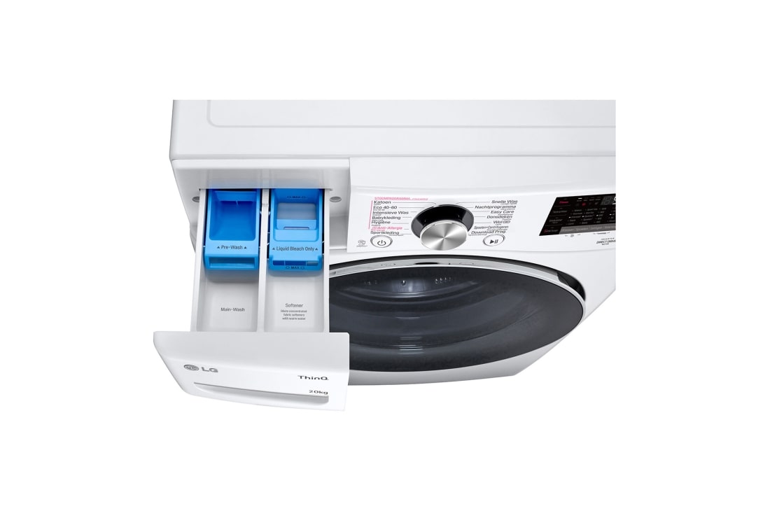 LG Lave-linge LC0R2N2 | Capacité 20 kg | Spa Steam, top-up open view, LC0R2N2, thumbnail 8