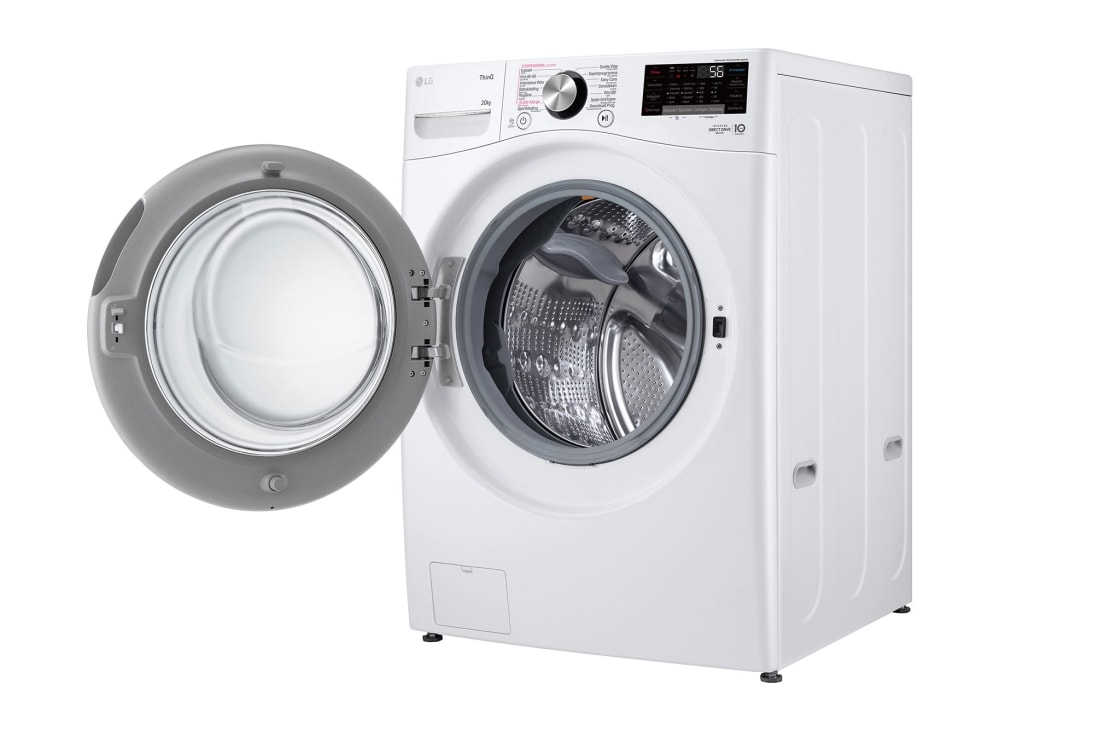 LG Lave-linge LC0R2N2 | Capacité 20 kg | Spa Steam, side view with open door, LC0R2N2, thumbnail 15