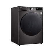 LG Sèche-Linge RH90V9ZVEN | Capacité 9 kg | A+++, Left side view with door open, RH90V9ZVEN, thumbnail 8