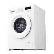 LG Lave-linge  F4X1008NWH  | 8 kg | Classe énergétique A, left side view with door open , F4X1008NWH, thumbnail 11