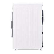 LG Lave-linge  F4X1008NWH  | 8 kg | Classe énergétique A, Back side view, F4X1008NWH, thumbnail 12