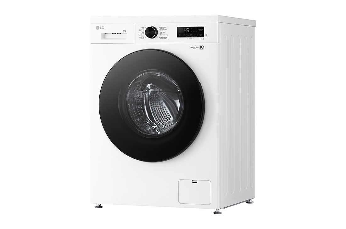 LG Lave-linge 9kg blanc | Inverter Direct Drive™ | Spa Steam™ | A, F4X1009NWB, F4X1009NWB, thumbnail 10