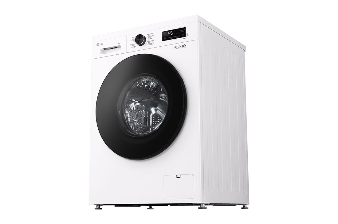 LG Lave-linge 9kg blanc | Inverter Direct Drive™ | Spa Steam™ | A, F4X1009NWB, F4X1009NWB, thumbnail 11