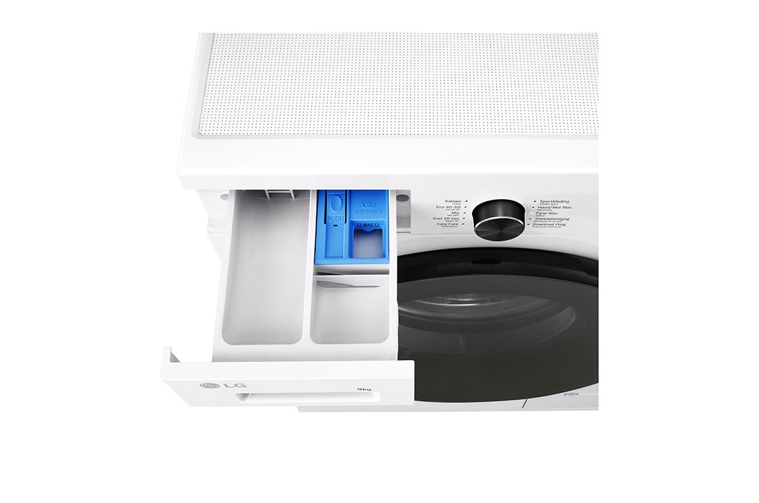 LG Lave-linge 9kg blanc | Inverter Direct Drive™ | Spa Steam™ | A, F4X1009NWB, F4X1009NWB, thumbnail 7