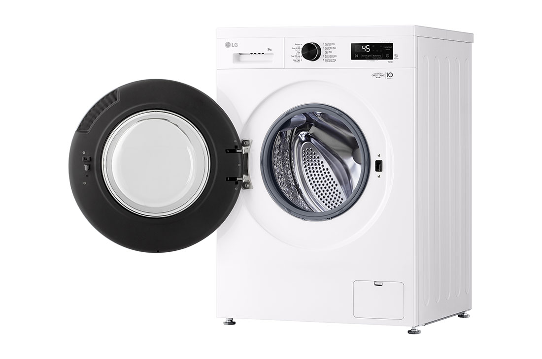 LG Lave-linge 9kg blanc | Inverter Direct Drive™ | Spa Steam™ | A, F4X1009NWB, F4X1009NWB, thumbnail 9