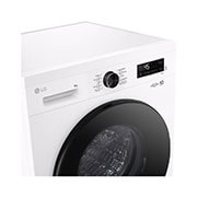 LG Lave-linge 9kg blanc | Inverter Direct Drive™ | Spa Steam™ | A, F4X1009NWB, F4X1009NWB, thumbnail 3