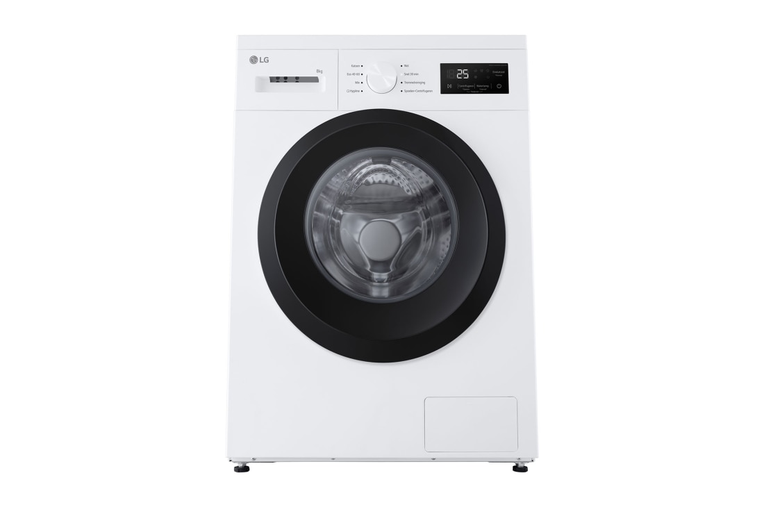LG 8kg  Lave-Linge F4A10S8NWK Blanc | AI DD™ | Spa Steam  | 6 Motion DD, front, F4A10S8NWK, thumbnail 7
