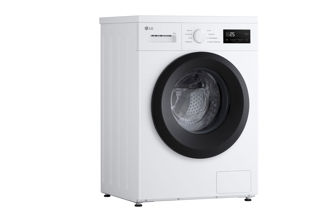 LG 8kg  Lave-Linge F4A10S8NWK Blanc | AI DD™ | Spa Steam  | 6 Motion DD, right, F4A10S8NWK, thumbnail 9