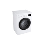 LG 8kg  Lave-Linge F4A10S8NWK Blanc | AI DD™ | Spa Steam  | 6 Motion DD, right perspective, F4A10S8NWK, thumbnail 10
