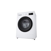 LG 8kg  Lave-Linge F4A10S8NWK Blanc | AI DD™ | Spa Steam  | 6 Motion DD, left perspective, F4A10S8NWK, thumbnail 11