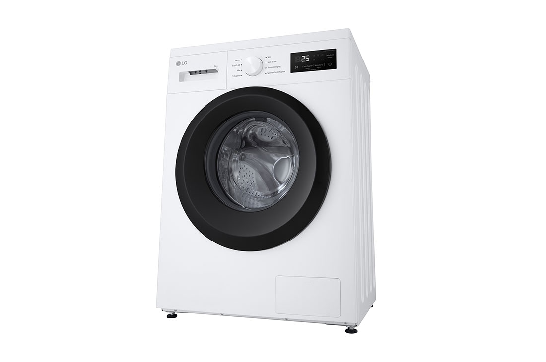 LG Lave-linge 9kg F4A1009NWK Blanc | AI DD™ | Steam+™ | TurboWash™ | 6 Motion DD , top bottom view, F4A1009NWK, thumbnail 13
