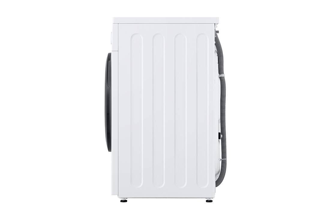 LG Lave-linge 9kg F4A1009NWK Blanc | AI DD™ | Steam+™ | TurboWash™ | 6 Motion DD , side view, F4A1009NWK, thumbnail 16