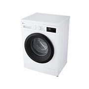 LG Lave-linge 9kg F4A1009NWK Blanc | AI DD™ | Steam+™ | TurboWash™ | 6 Motion DD , top right view, F4A1009NWK, thumbnail 12