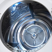 LG 9kg Sèche-linge RH90V9AV2QR Blanc | 6 Motion DD | ThinQ | Condenseur autonettoyant, Afficher le détail, RH90V9AV2QR, thumbnail 6