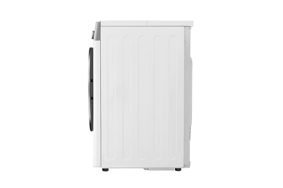 LG 9kg Sèche-linge RH90V9AV2QR Blanc | 6 Motion DD | ThinQ | Condenseur autonettoyant, vue gauche, RH90V9AV2QR, thumbnail 15