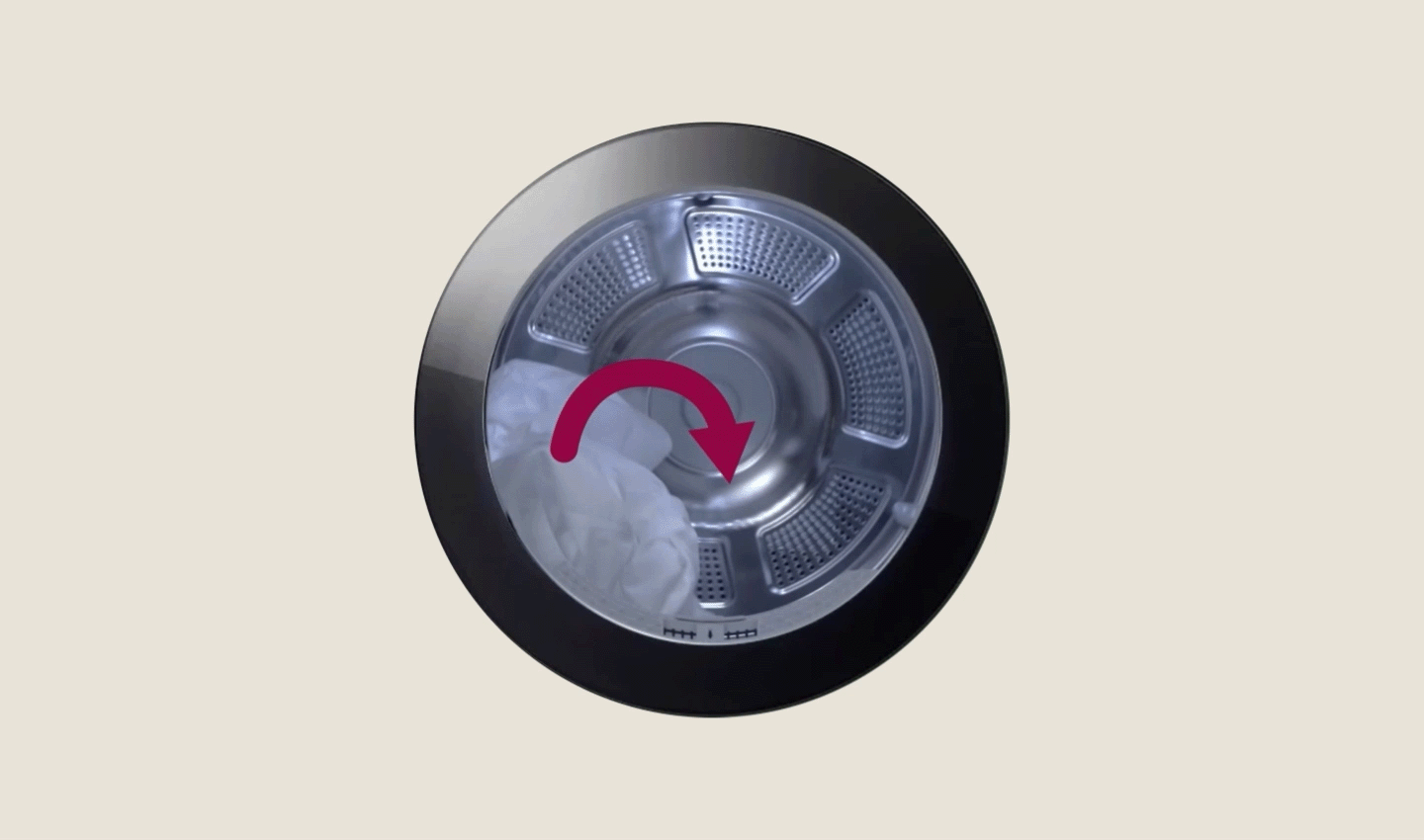 Le mouvement de séchage de rolling