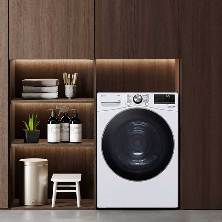 Sèche-linge LG dans un salon