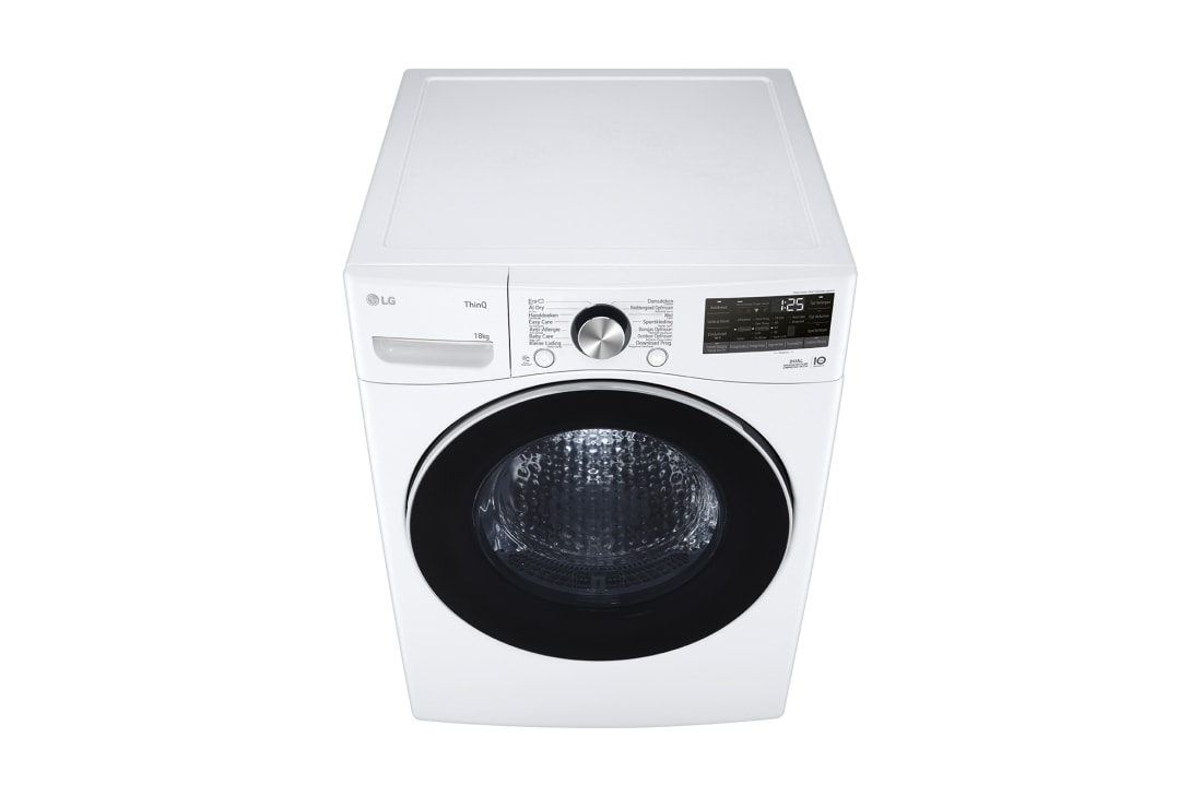 LG 18kg Sèche-linge RH18U8AVCW Blanc | DUAL Inverter Heat Pump™ | AI DD™ | Condenseur autonettoyant, LG 18kg Droger RH18U8AVCW Wit | DUAL Inverter Heat Pump™ | AI DD™ | Auto Cleaning Condenser | LG NL, RH18U8AVCW, RH18U8AVCW, thumbnail 10