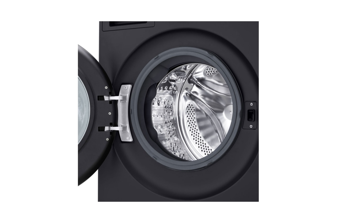 LG 11kg lave-linge F4WX801YB Noir | AI DD™ | Steam+™ | TurboWash™ | 6 Motion DD, F4WX801YB, thumbnail 3