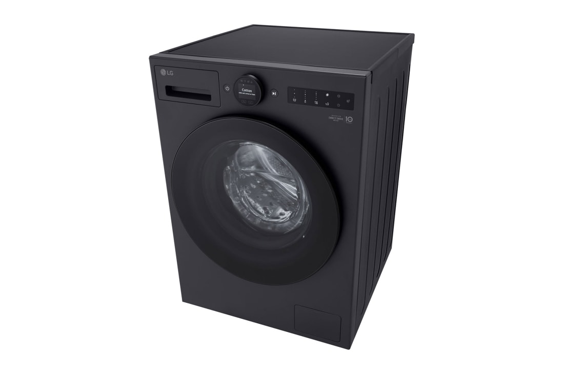 LG 11kg lave-linge F4WX801YB Noir | AI DD™ | Steam+™ | TurboWash™ | 6 Motion DD, F4WX801YB, thumbnail 5