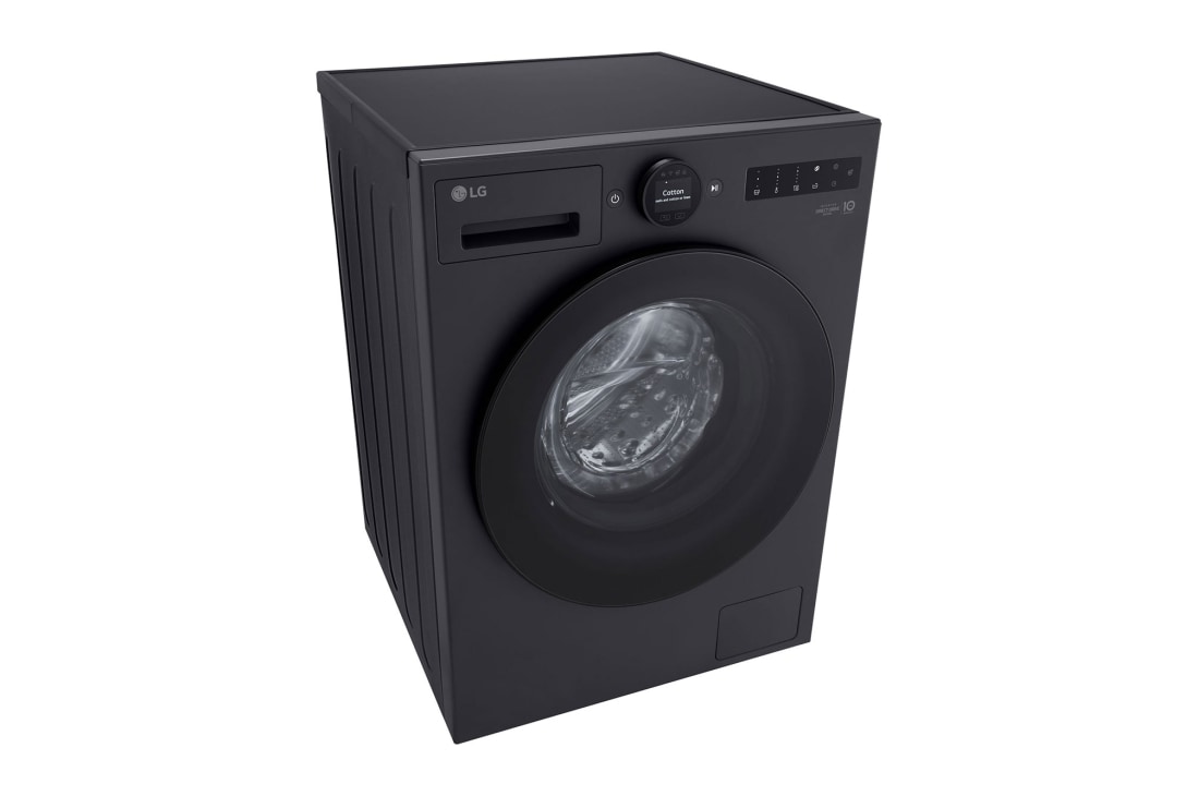 LG 11kg lave-linge F4WX801YB Noir | AI DD™ | Steam+™ | TurboWash™ | 6 Motion DD, F4WX801YB, thumbnail 6