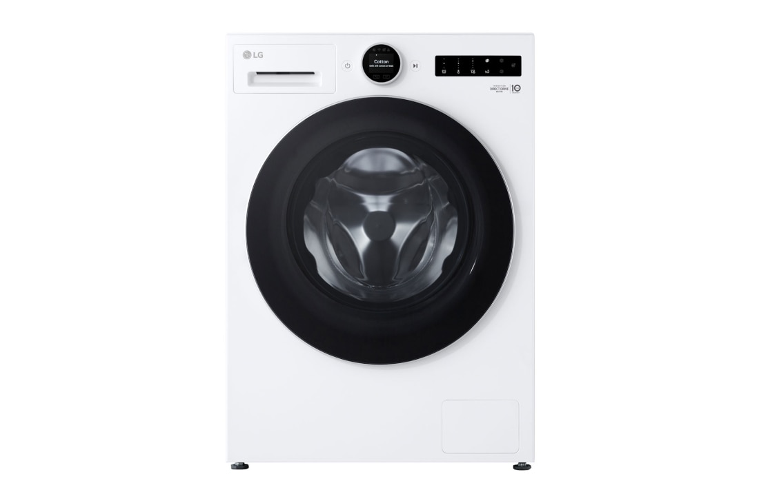 LG 9kg Lave-linge F4WX809Y Blanc | AI DD™ | Steam™ | TurboWash™ , F4WX809Y