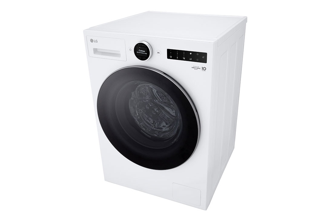 LG 11kg lave-linge F4WX801Y blanc | AI DD™ | Steam™ | TurboWash™ , Top view, F4WX801Y, thumbnail 8