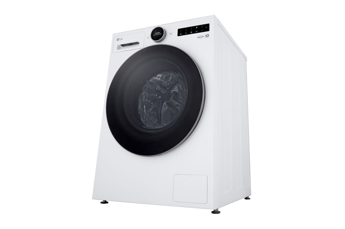 LG 11kg lave-linge  F4WX851Y blanc | AI DD™ | AI Wash | ezDispense™  , Bottom view, F4WX851Y, thumbnail 9