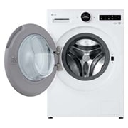LG 11kg lave-linge  F4WX851Y blanc | AI DD™ | AI Wash | ezDispense™  , left side open, F4WX851Y, thumbnail 2