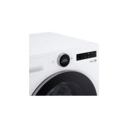 LG 9kg lave-linge F4WX859Y blanc | AI DD™ | Steam™ | TurboWash™  |AI Wash, KnobDisplaydetail, F4WX859Y, thumbnail 6