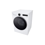 LG 9kg lave-linge F4WX859Y blanc | AI DD™ | Steam™ | TurboWash™  |AI Wash, LeftHighAngle, F4WX859Y, thumbnail 8
