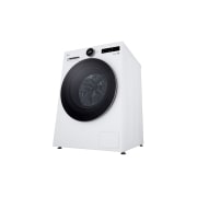LG 9kg lave-linge F4WX859Y blanc | AI DD™ | Steam™ | TurboWash™  |AI Wash, LeftLowAngle, F4WX859Y, thumbnail 9